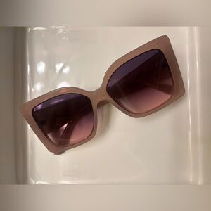 Beige / Mauve Sunglasses